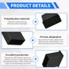 FOCMKEAS USB2.0 Plug Protective Cover 20 Pcs Anti-Dust Protector Caps, Plug Protector Caps for USB2.0 Male Ports and Computers Black PE view 4