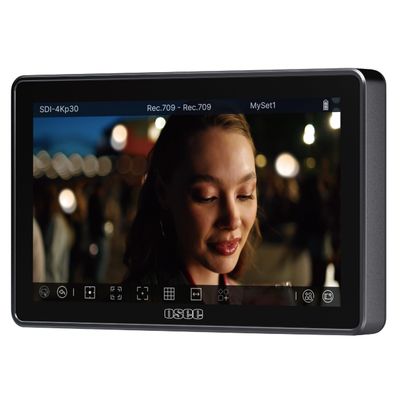Osee G7 Pro 7 Inch 3000Nits HDR Camera Video Field Monitor,Full HD 1920x1080 Touch Screen Director AC Monitor with 4K HDMI/3G-SDI Loop in & Out 3D Lut Focus Peaking Full Waveform