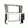 Double DIN Car Stereo Installation Kit Compatilble with Camry Solara (Silver) 2004, 2005, 2006, 2007, and 2008 for Factory Amplified Equipped Models view 2
