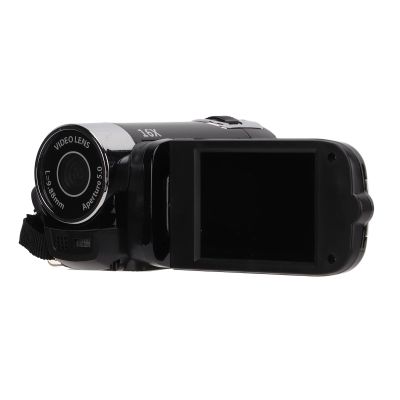 LICAEVEY Video Camera Camcorder, 4K Full HD Camera Recorder with Flash and Expanded Screw Interface, 270 Rotation Screen 16X Zoom Digital Camcorder