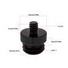 Be In Your Mind 3PCS 1/4-20 Male to 5/8-11 Male Double Sided Standard Mounting Thread Converter Compatible with Transfer Between Tripod and Laser Leveler for Camera Cage Mount view 4