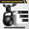 26ft x 2in Heavy Duty Cable Straps with 20pcs Plastic Buckles, Free Cut to Length Cinch Strap, Reusable & Adjustable Hook and Loop Straps for Cable Ties, Cord Organizer, Wire Management view 2