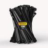 14 Inch Zip Ties Heavy Duty, 100Pack Cable Ties 200 LBS Tensile Strength Wire Ties for Garden, Farm Home and Office view 1