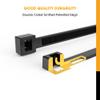 14 Inch Zip Ties Heavy Duty, 100Pack Cable Ties 200 LBS Tensile Strength Wire Ties for Garden, Farm Home and Office view 3
