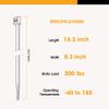14 Inch Zip Ties Heavy Duty, 100Pack Cable Ties 200 LBS Tensile Strength Wire Ties for Garden, Farm Home and Office view 4