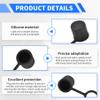 FOCMKEAS BNC-B Plug Protective Cover 20 Pcs Anti-Dust Protector Caps, Plug Protector Caps for BNC-B Female Ports and Computers Black Silica Gel view 4