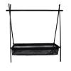Keenso Mesh Bag, Picnic Under Table Storage Bag Desk Storage Box Tripod Mesh Basket Organizer for Camping Table Tripod Rack (M view 4
