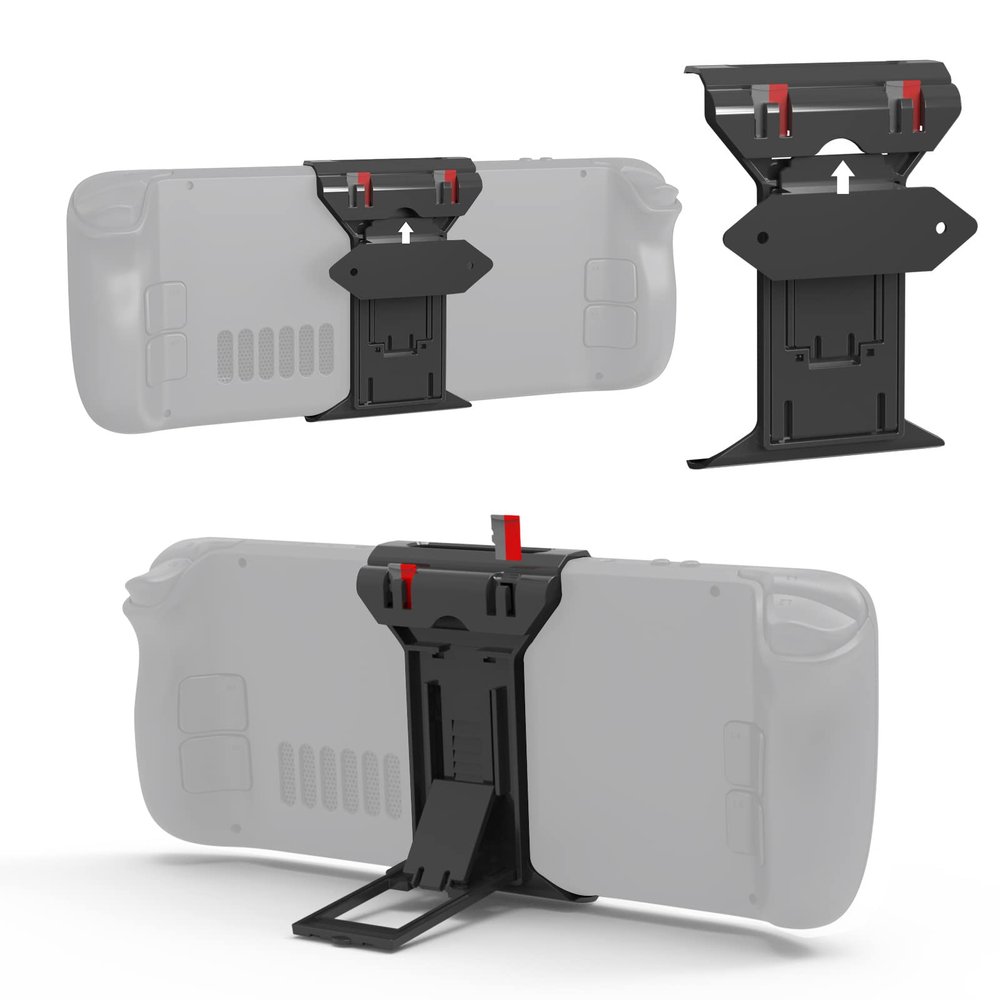 Console Desktop Holder Wall-Mounted Storage Bracket Kit for Steam Deck