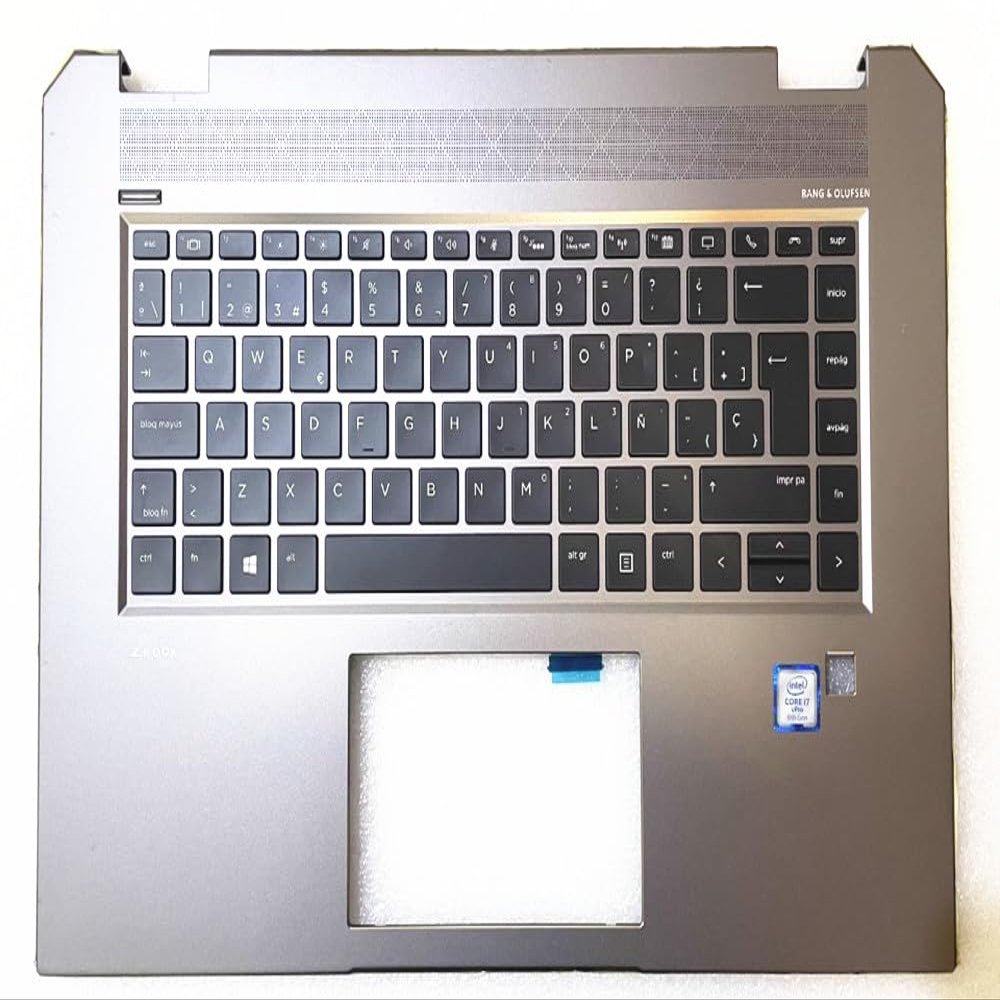 OATAO Keyboard Replacement for HP X360 ZBook Studio G5 C palmrest L34210-001 Keyboard Gray