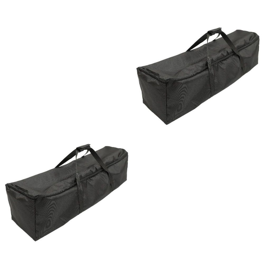 Homoyoyo 2pcs Tripod Bag for Light Stands Oxford Cloth Storage Bag Photographic Equipment Storage Pouch, Black, 80x21x21cm, Casual