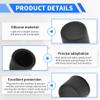 FOCMKEAS 20 Pcs RCA Anti-dust Protector Cap, Dust Cover, Black Silica Gel view 4