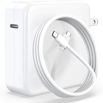 Charger Replacement for MacBook Pro 100W, USB C Fast Charger for MacBook Pro 16, 15, 14, 13 Inch, MacBook Air 13 Inch, iPad Pro 10.9,11 Inch and iPad Air 10.9 inch(2020) Works with Type-C Power Supply