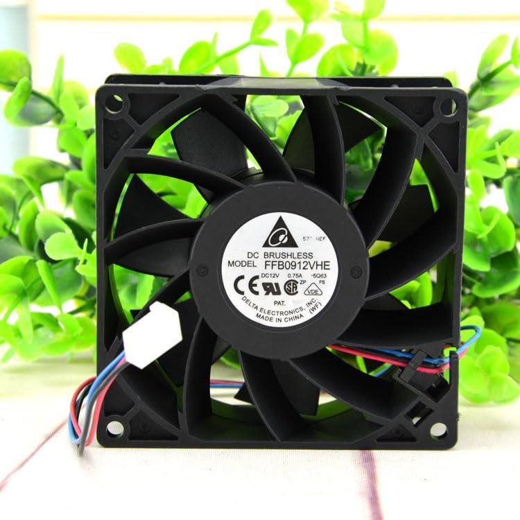 9CM 12V 0.75A FFB0912VHE 9238 UPS Power Supply Main Board High Air Flow Fan