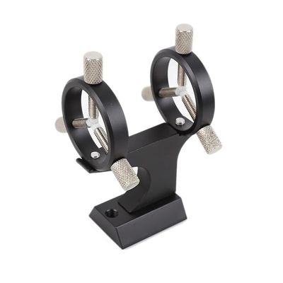 Adjustable Pointer Finder Scope Bracket Sight Base 1/4 "Bolt for Astronomical Telescope(Black)