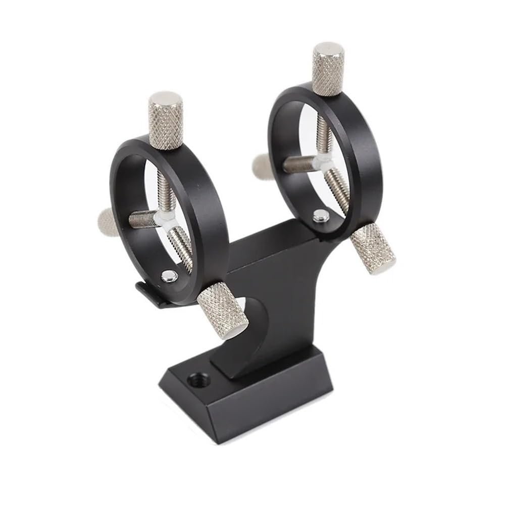 Adjustable Pointer Finder Scope Bracket Sight Base 1/4 "Bolt for Astronomical Telescope(Black)