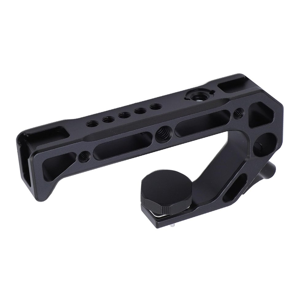 Cold Shoe Top Handle Aluminum Alloy Metal Stylish Lightweight Camera Universal Top Handle Grip with Locating Pins