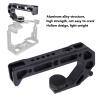 Cold Shoe Top Handle Aluminum Alloy Metal Stylish Lightweight Camera Universal Top Handle Grip with Locating Pins view 3