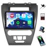 2G+64G Car Radio for Ford Fusion 2010 2011 2012, Android 13 Car Stereo with Wireless CarPlay Android Auto 10.1" Touch Screen Radio with GPS Navigation WiFi Bluetooth FM Radio HD Backup Camera view 1