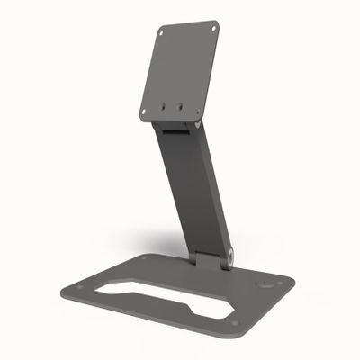 TABcare Aluminum Foldable Desktop Stand 180 Forward and Backward Flipping Supports VESA 75x75mm