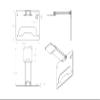 TABcare Aluminum Foldable Desktop Stand 180 Forward and Backward Flipping Supports VESA 75x75mm view 4