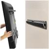 Auoace No Drill Drywall TV Mount, 22 to 55 inch Small TV Mount up to 100 LBS, 1.1" Low Profile, Easy Install with All Hardware, Studless TVs Bracket for Most 32" 40" 43" 50" 52" 55" Screen view 1