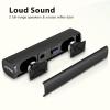 Wohome Sound Bar for Smart TV with Wired Subwoofers, 2.1 Channel Small TV Soundbar Speakers, Home Theater Surround Sound System, Bluetooth 5.3/ Optical/AUX Connectivity view 3