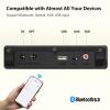 Wohome Sound Bar for Smart TV with Wired Subwoofers, 2.1 Channel Small TV Soundbar Speakers, Home Theater Surround Sound System, Bluetooth 5.3/ Optical/AUX Connectivity view 4