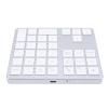 Zopsc Pad Number, 35 Wireless Keys Bluetooth Pad Number for Laptop (Silver White) view 4