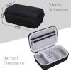 worfty Travel Router Case for GL SFT1200(Opal)/ MT3000/ MT1300/ A1300 Secure Wireless Travel WiFi Router (Case Only) (Black) view 3