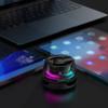 MVUYO Portable Magnetic Small Speaker for Sports Outdoor Camping Heavy Bass Desktop Mini Speaker view 2