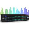 Digital Graphic Equalizer, Dual Channel 31-Band Stereo Equalizer with LED Spectrum Lamp for Home Audio, 10 Preset Effects, Low/Mid/Treble Independent Adjustment view 1