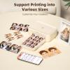 HPRT CP4100 Photo Printer - Plus 4x6 Bluetooth Instant Picture Printer with 20 Sheets & Ribbon - Wi-Fi, Premium Dye Sublimation - 300 DPI Display Resolution - Editing App for Fun, Creative Photos view 4