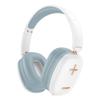 Bluetooth Headphones Over Ear, 5.3 Wireless Bluetooth Headphones,20H Playtime,Microphone,Foldable Lightweight Headset,HiFi Stereo Sound,90% Rotation Stretchable for Phone/PC/Travel(Blue) view 1