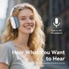 Bluetooth Headphones Over Ear, 5.3 Wireless Bluetooth Headphones,20H Playtime,Microphone,Foldable Lightweight Headset,HiFi Stereo Sound,90% Rotation Stretchable for Phone/PC/Travel(Blue) view 3