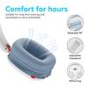 Bluetooth Headphones Over Ear, 5.3 Wireless Bluetooth Headphones,20H Playtime,Microphone,Foldable Lightweight Headset,HiFi Stereo Sound,90% Rotation Stretchable for Phone/PC/Travel(Blue) view 4