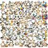 100 Pcs Cute Duck Stickers for Kids Scrapbooking Water Bottles, Duck Stickers Decals Stuff Party Favors view 1