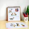 100 Pcs Cute Duck Stickers for Kids Scrapbooking Water Bottles, Duck Stickers Decals Stuff Party Favors view 3