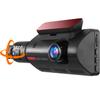 360 Car Camera - Dash Cam Front and Rear, 3" LCD Dash Camera with 32G SD Card, 2 Channel FHD 2K+1080P Dashcam with Super IR Night Vision, Parking Monitor, Loop Recording view 1