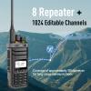 Radtel RT-860 ham Radio Dual Band Radio, HF/UHF/VHF with AM/USB/LSB/CB/SW/SSB, 1024 Channels, NOAA Weather Alert, Type-C Charging, Aviation AM Reception with Programming Cable (2 Pack) view 2
