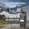Radtel RT-860 ham Radio Dual Band Radio, HF/UHF/VHF with AM/USB/LSB/CB/SW/SSB, 1024 Channels, NOAA Weather Alert, Type-C Charging, Aviation AM Reception with Programming Cable (2 Pack) view 3
