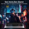 FUNYET Touchscreen Laptop Computer, 14 Inch 2 in 1 Gaming Laptop, 12th Gen N100 Processor(up to 3.4GHz), 16GB RAM 512GB SSD, 1920 x 1080, Backlit Keyboard, Win 11 Pro, Wi-Fi 6, BT5.2 view 3