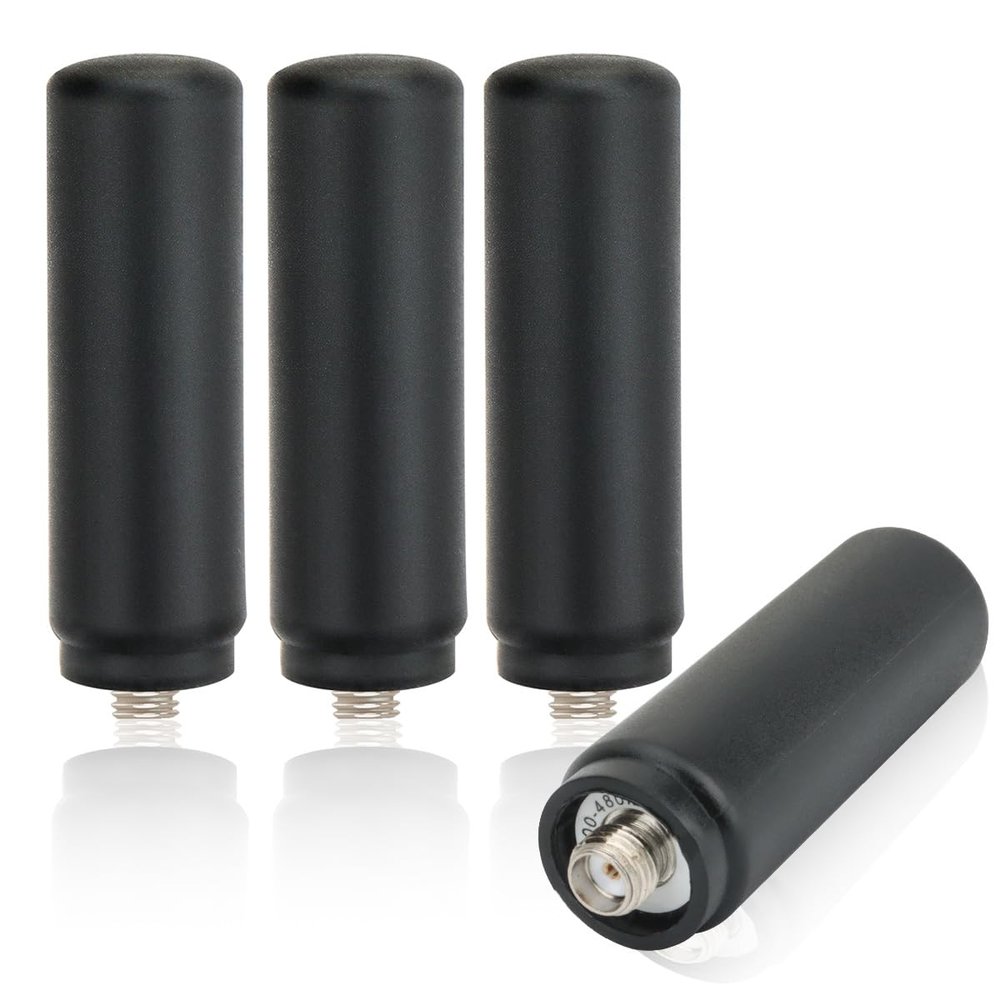 Airiton Antenna Ham Radio Antennas UHF 400-470MHz Two Way Radio GMRS Antenna Replacement Walkie Talkie Antennas 2.28inch SMA Female for Baofeng BF-F8HP Pro UV-5R AR-5RM BF-888S(4 Pack)