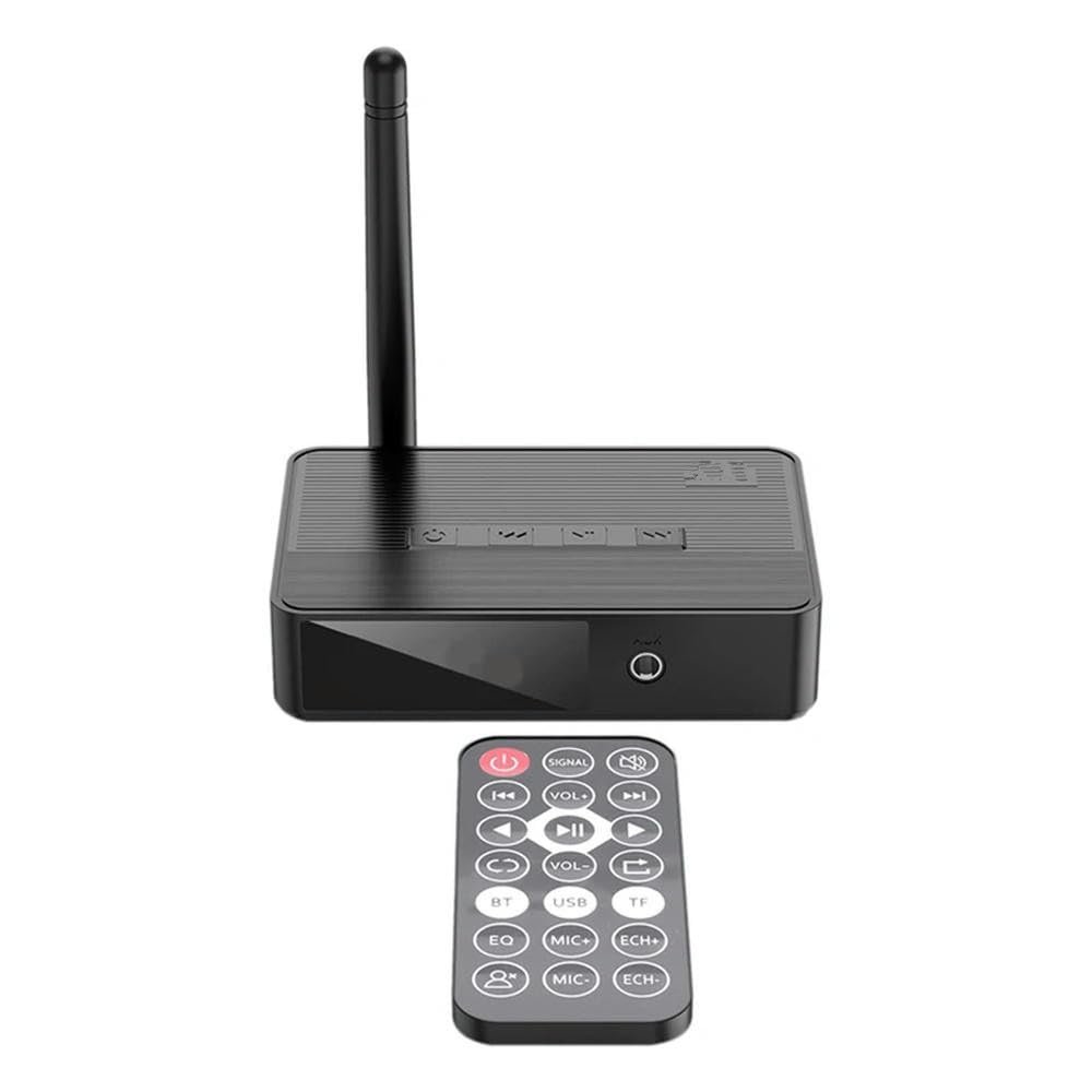 for 5.3 Receive Adapter HiFi Sound Quality NFC Remote Control Stereo AUX Coaxial Fiber Optic Adapter