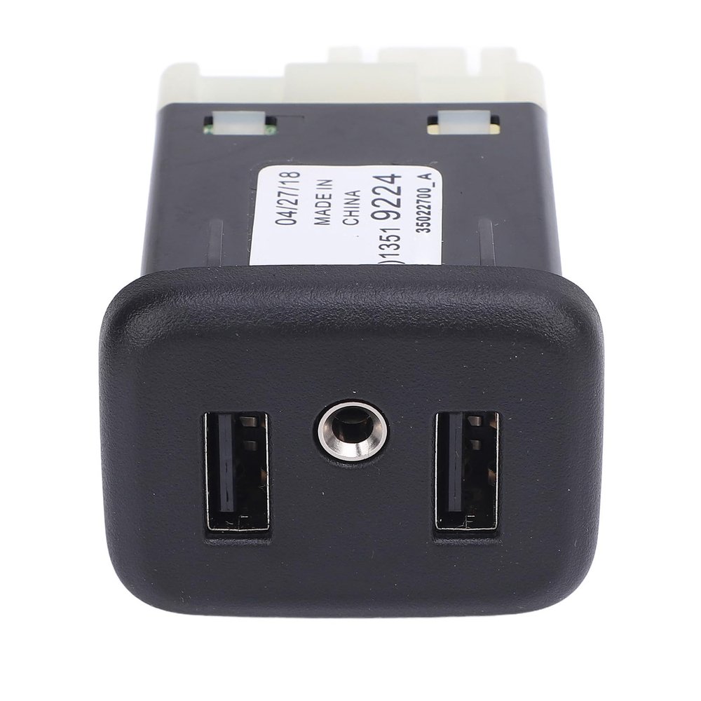 aqxreight USB Port Auxiliary Input Adapter USB Interface Replacement for Verano Envision CT6 CTS 20162018 Plug and Play OE 13519224 13509942 13510854 23496501