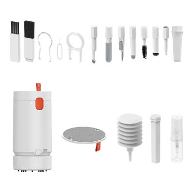 Kangnice Comprehensive 21Piece Electronic Set with Electric Brush Desktop Vacuuming for Phones Tablets Computers