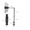 ADPVRLUQ Portable Monitor Stand Foldable 3 Metal Arm Bracket VESA Mount Fits 13 14 15.6 17.3 Inch(3 arm clamp) view 3