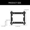 12cm Fan Hard Bracket Multilayer Stacking Metal Bracket for 12cm Fan Slot and 3.5Inch Hard Drives PC Storage Expansion view 3