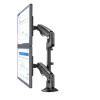 ADPVRLUQ H180 22"-32" Dual Monitor Desk Stand Arm Gas Spring Full Motion LCD TV Mount 2-12kg Double Arm Clamp Bracket(with 200x100) view 1