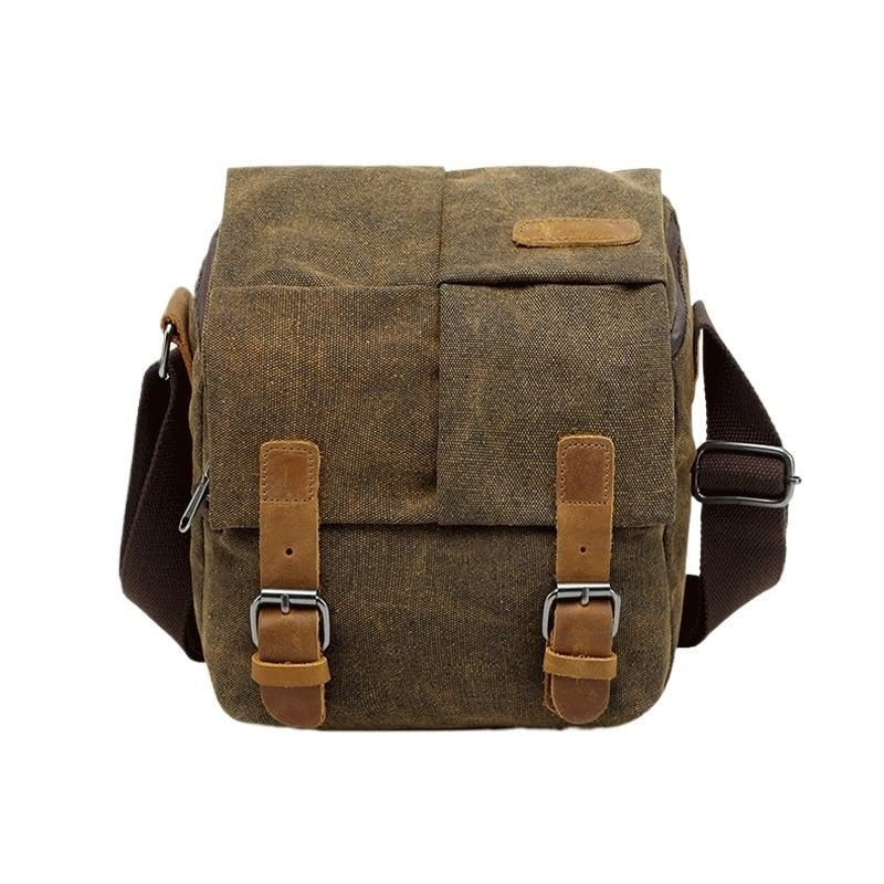 ZUIAI Single Shoulder Camera Bag Multi-Functional SLR Camera Canvas Bag Camera Bag