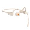 AYI Open Ear Air Conduction Bluetooth Headphone Dual Mic Rotatable Boom Mic Active Noise Cancellation IPX5 Waterproof Bluetooth 5.4 Pain-Free Design for Sports Work Outdoor Activities-DG White view 1